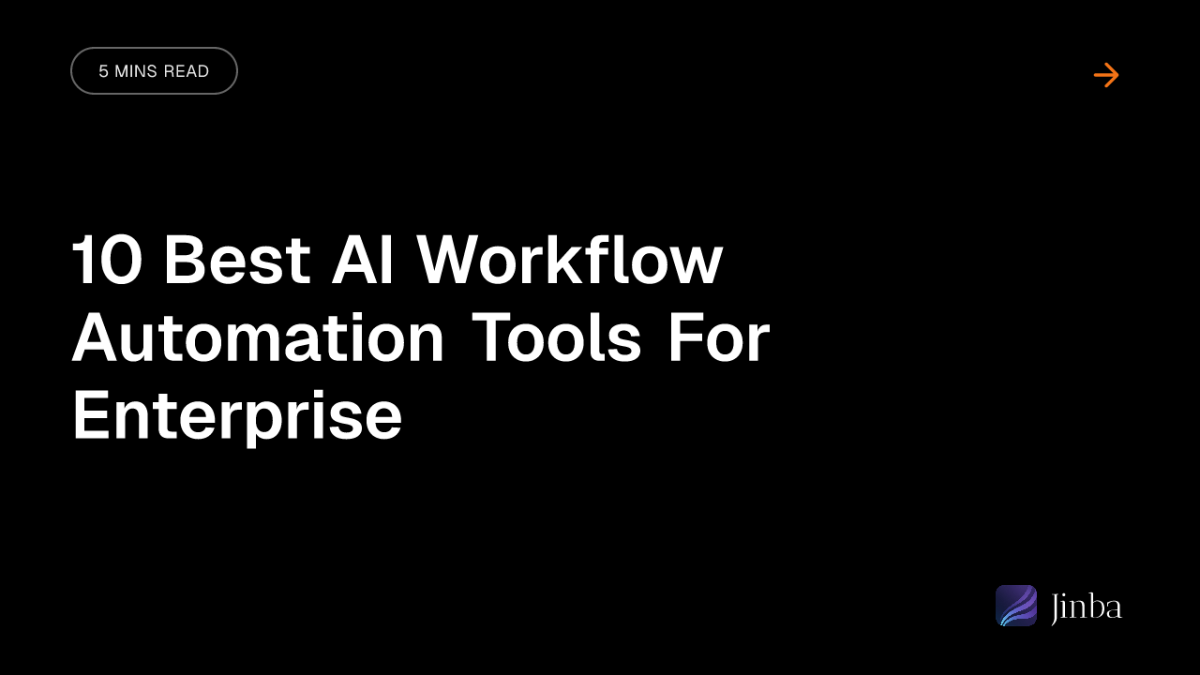 10 Best AI Workflow Automation Tools For Enterprise in 2026